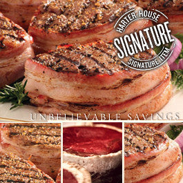 Twenty 6oz. Bacon-Wrapped Filets