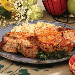 Iowa Thick Cut Pork Chops - 14 Ounce